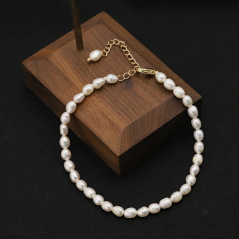 Natural Pearl Bracelet Retro Women