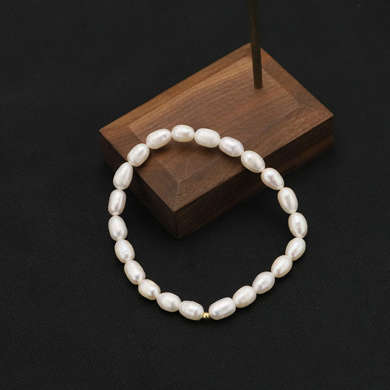 Natural Pearl Bracelet Retro Women